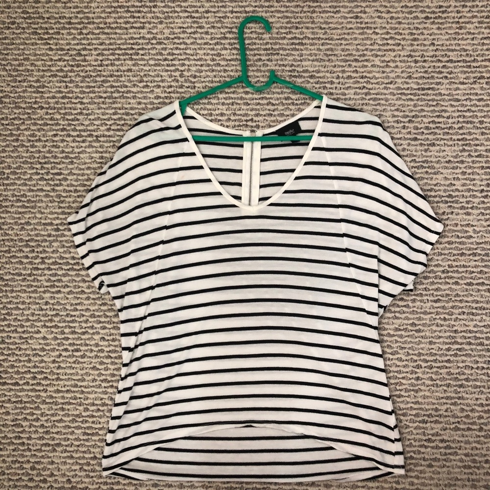Black & White Striped Tee